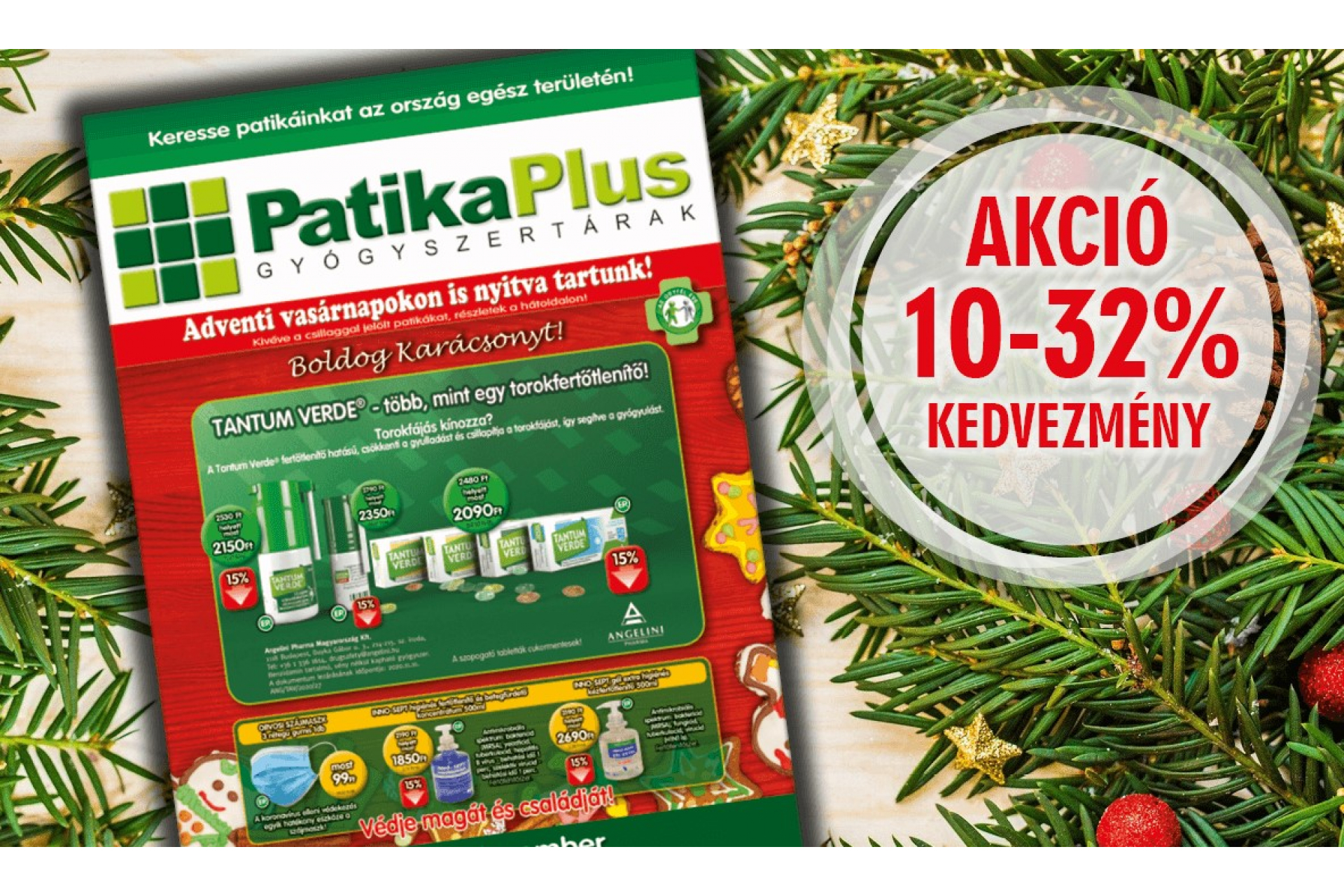 Decemberi akciónk!