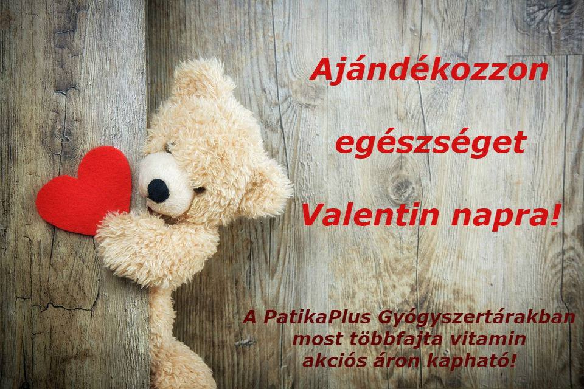 Ajándékozzon egészséget Valentin napra!