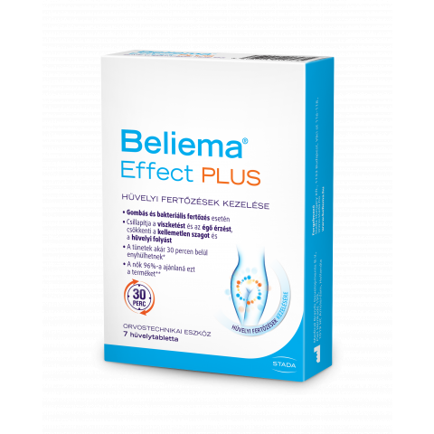 BELIEMA® EFFECT PLUS hüvelytabletta 7db