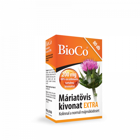 BIOCO MÁRIATÖVIS kivonat EXTRA filmtabletta 80db