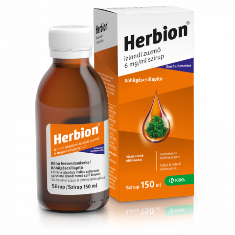 HERBION IZLANDI ZUZMÓ 6mg/ml szirup 150 ml