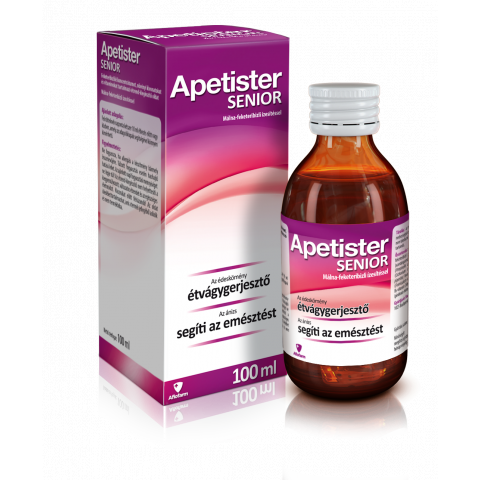 APETISTER SENIOR málna-feketeribizli ízű oldat 100ml