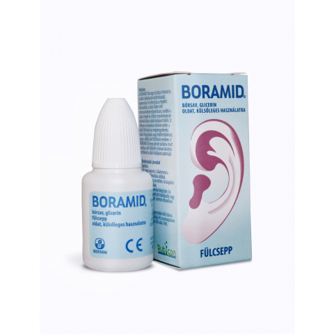 BORAMID fülcsepp 10ml