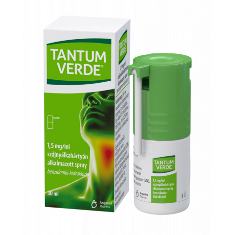 TANTUM VERDE® 1,5mg/ml szájnyálkahártyán alkalmazott spray 30ml