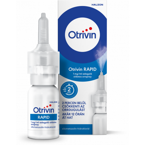 OTRIVIN RAPID 1mg/ml adagoló oldatos orrspray 10ml