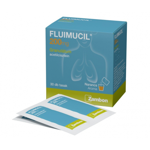 FLUIMUCIL® 200mg granulátum 30db