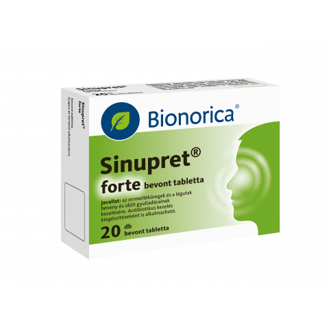 SINUPRET FORTE bevont tabletta 20db