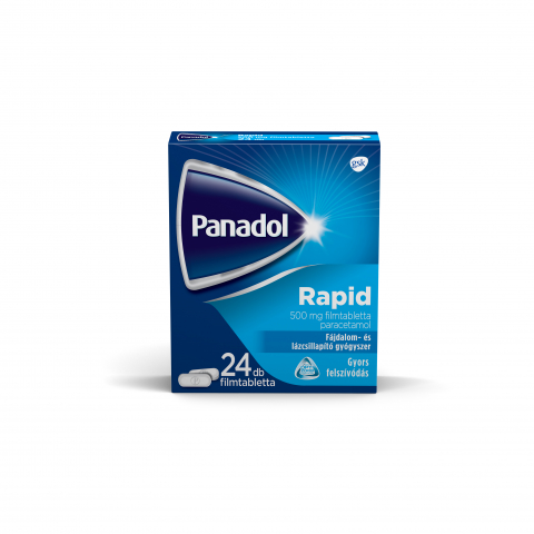 PANADOL RAPID 500mg ﬁlmtabletta 24db