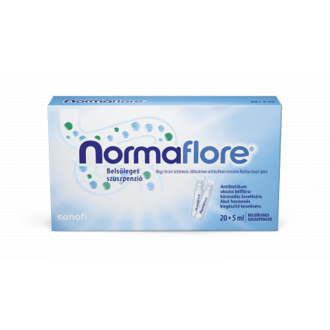 NORMAFLORE belsőleges szuszpenzió 20x5ml