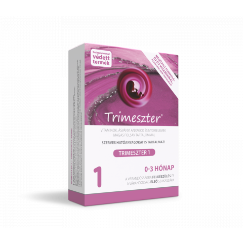 TRIMESZTER 1 VÁRANDÓSVITAMIN tabletta 60db