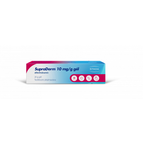 SUPRADERM 10mg/g gél 20g