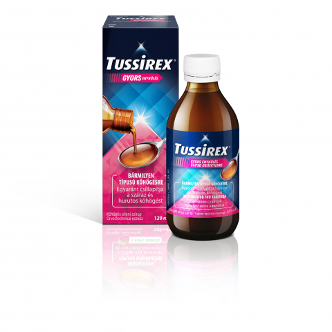 TUSSIREX SZIRUP KOHOGESRE 120ML 