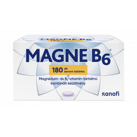 Magne B6 bevont tabletta 180db