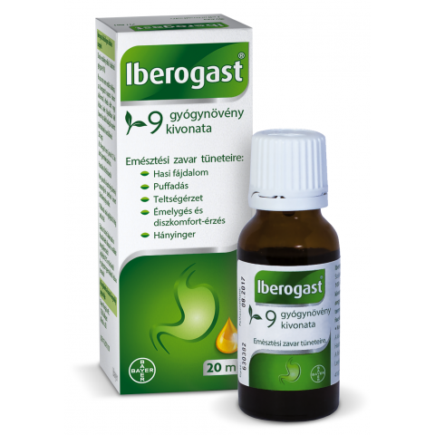 IBEROGAST® belsőleges oldatos cseppek 20ml 