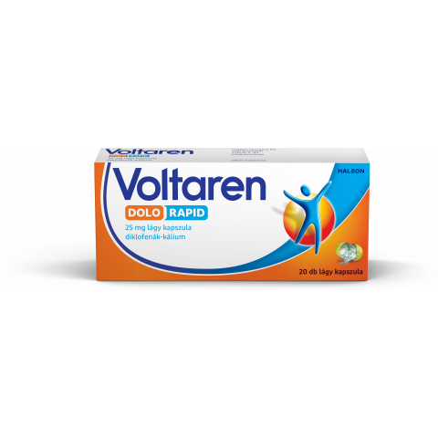 VOLTAREN DOLO RAPID 25mg lágy kapszula 20db
