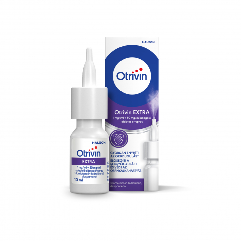 OTRIVIN EXTRA 1mg/ml + 50mg/ml adagoló oldatos orrspray 10ml