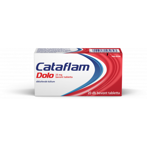 CATAFLAM DOLO 25mg bevont tabletta 20db
