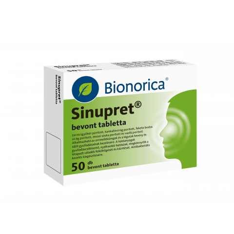SINUPRET bevont tabletta 50db