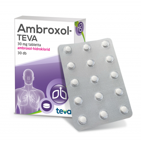 AMBROXOL-TEVA 30mg tabletta 30db