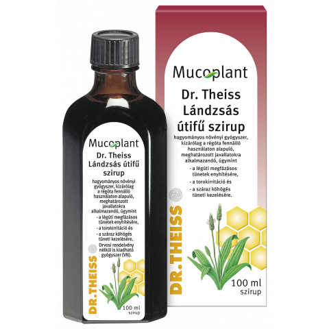 MUCOPLANT DR. THEISS LÁNDZSÁS ÚTIFŰ szirup 100ml