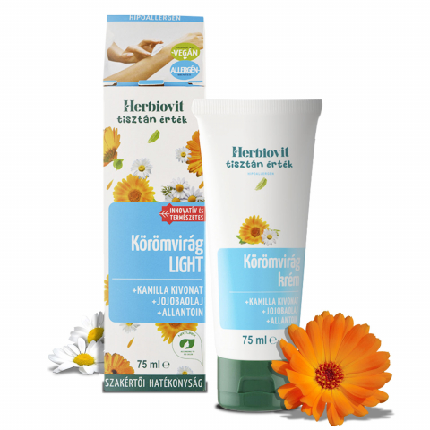 KÖRÖMVIRÁG LIGHT hipoallergén krém 75ml