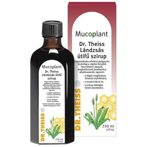 MUCOPLANT DR. THEISS LÁNDZSÁS ÚTIFŰ szirup 250ml