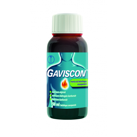 GAVISCON menta ízű belsőleges szuszpenzió 150ml