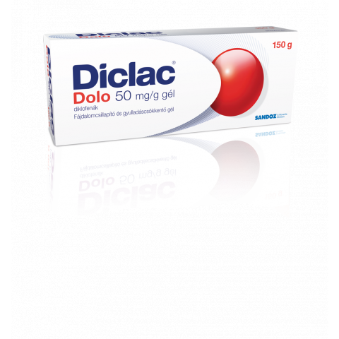 DICLAC DOLO 50mg/g gél 150g 