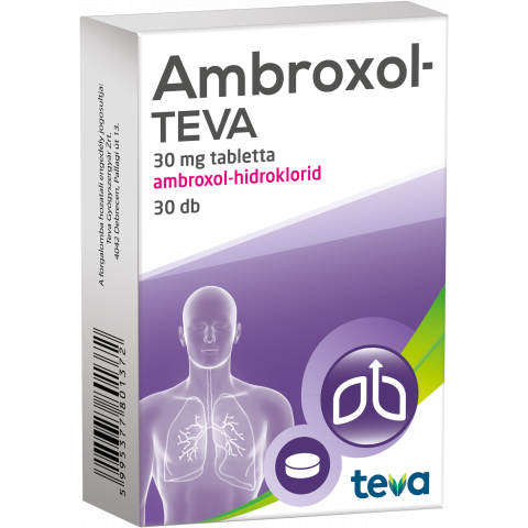 AMBROXOL-TEVA 30mg tabletta 30db