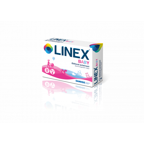 LINEX BABY élőflórát tartalmazó csepp 8ml