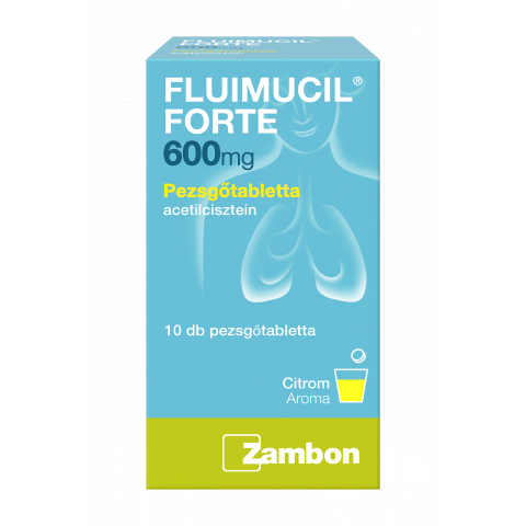 FLUIMUCIL FORTE 600mg pezsgőtabletta 10db