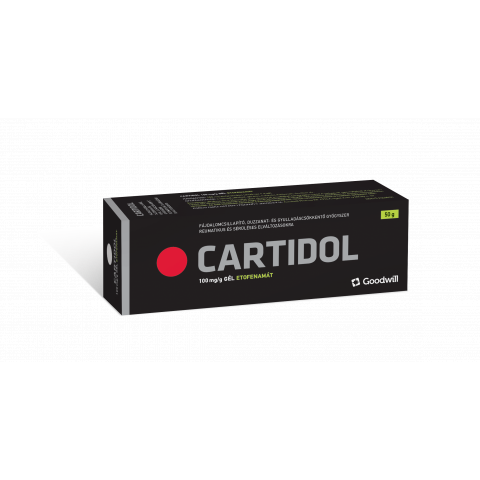 CARTIDOL 100mg/g gél 50g