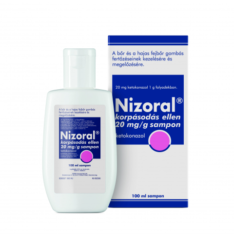 NIZORAL korpásodás ellen 20mg/g sampon 100ml