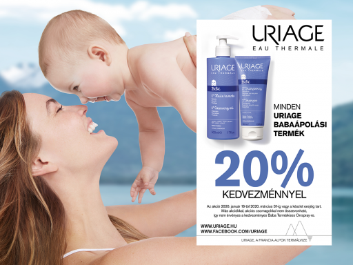 20 % kedvezmény Uriage termékekre!