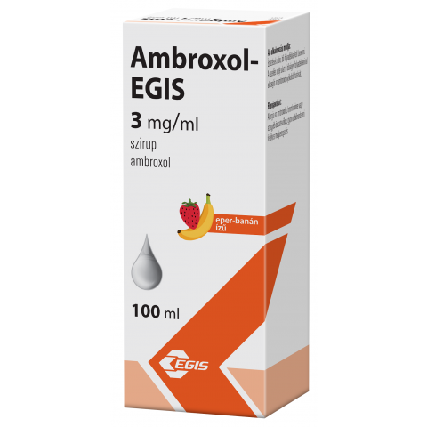 AMBROXOL-EGIS 3mg/1ml szirup 100ml /halixol/