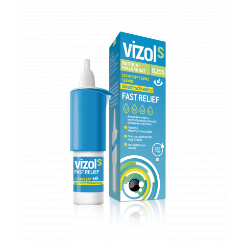 VIZOL S 0,21% oldatos szemcsepp száraz szemre 10ml